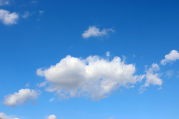 Fototapeta premium beautiful blue sky with clouds