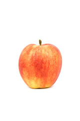Red apple Gala isolated on the white background