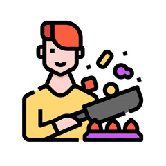 Chef  cooking  cooking  kitchen  avatar icon