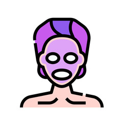 Facial treatment  spa  face  beauty  relax  wellness  treatment icon
