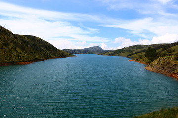 Fototapeta premium lake in the mountains