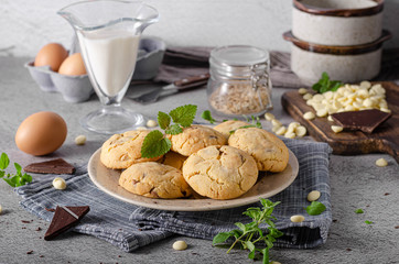 Homemade delish chocolate cookies