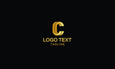 CC Letter logo design template vector Sign Symbol Monogram