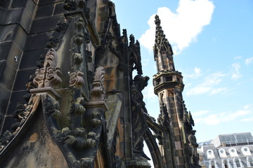 エディンバラのスコット記念塔