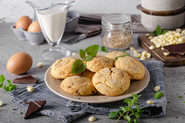Homemade delish chocolate cookies