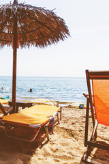 Summer holiday travel concept