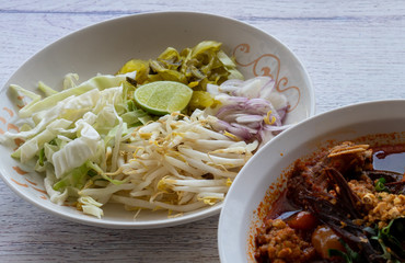 Thai Food Mixed Dishes 