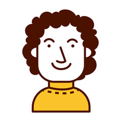 young man avatar character icon