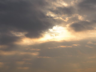 Obraz premium Morgenhimmel