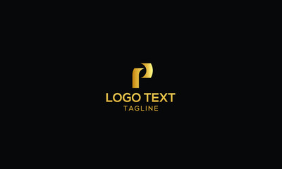 P logo design template vector Sign Symbol Monogram