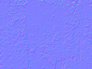 Normal map of non-slip metal plate