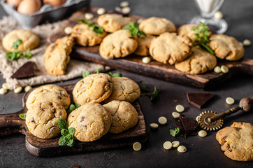 Homemade delish chocolate cookies