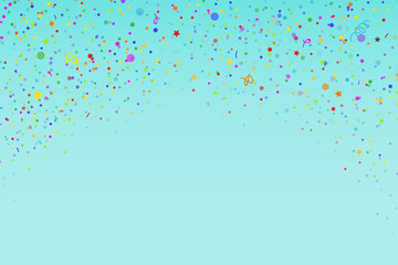 Vector illustration of colorful celebration background.