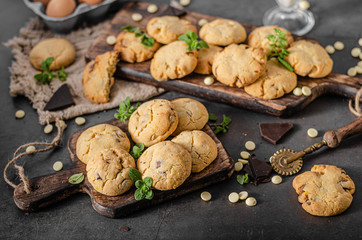 Homemade delish chocolate cookies