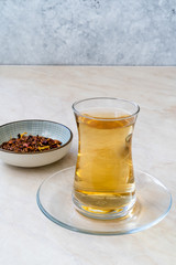 Healthy Traditional Herbal Rooibos Beverage Tea with Dried Spices