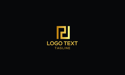 PD logo design template vector Sign Symbol Monogram