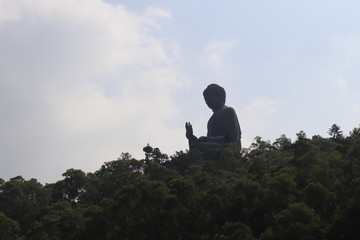 Buda gigante sentado