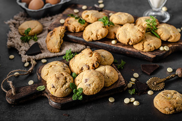 Homemade delish chocolate cookies