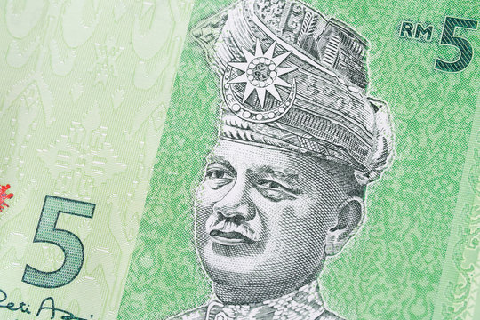 Bank Note Malaysia Ringgit RM5 Economy Investment Exchange Market Fortune