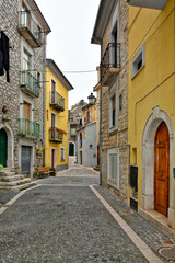 Fototapeta na wymiar The village of Buccino in the province of Salerno, Italy