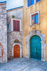 Fototapeta na wymiar Old Stone Houses in Italy