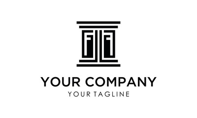 initial F law firm logo