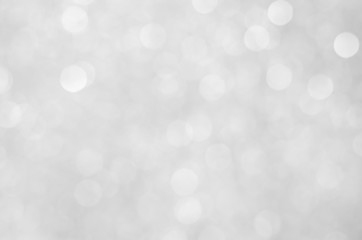 abstract white blur bokeh glitter sparkle no color background.