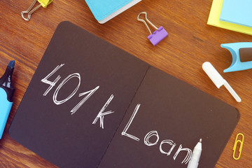 401(k) Loan is shown on the business photo