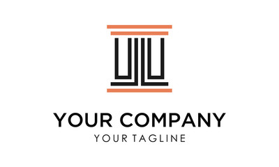 initial u law firm logo