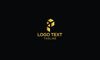 P Letter Logo Design Template Vector Minimal
