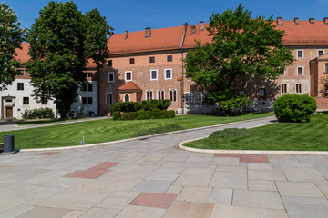 Obraz premium Detail of monument in Krakow, Poland