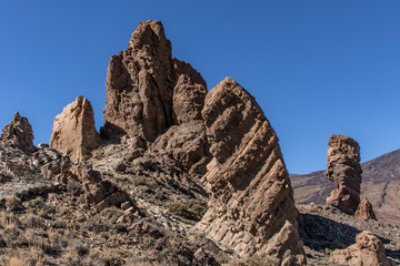 Fototapeta premium rocks city of los roques on tenerife