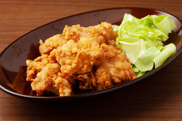 鳥の唐揚げ