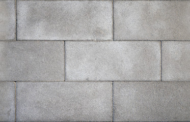 Seamless asymmetry concrete tile on the floor.
