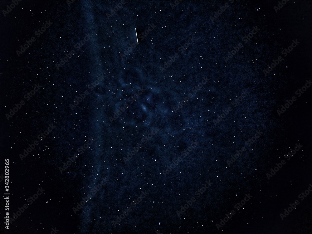Wall mural starry sky background