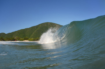 ocean waves caribbean sea Venezuela