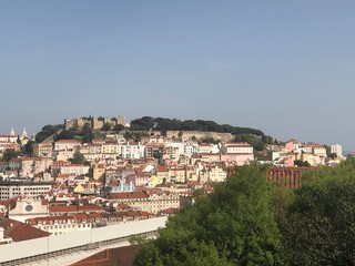 Ausblick über Lissabon