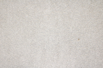 Plastered wall.