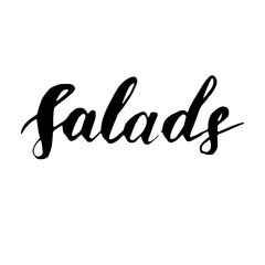 Handwritten vector word 