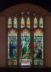 Interior of Saint Mary of the Assumption Parish Church at 5 Linden Pl at Harvard Street in...