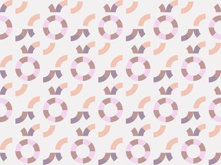  ring and circle on a seamless spring pattern.