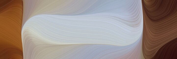 abstract moving header design with ash gray, chocolate and gray gray colors. fluid curved lines with dynamic flowing waves and curves