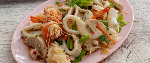 Thai Food Mixed Dishes 