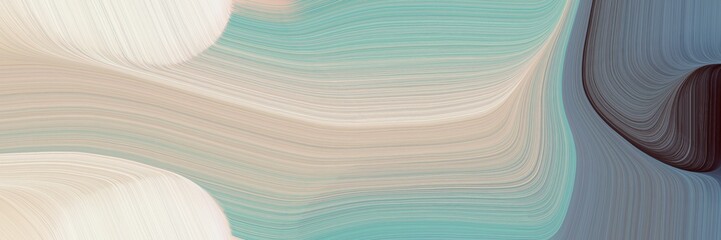 abstract dynamic designed horizontal header with silver, pastel gray and very dark violet colors. fluid curved flowing waves and curves