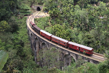 Fototapeta premium Nine Arches Bridge Ella Sri Lanka