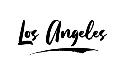Los Angeles Calligraphy Handwritten Lettering for Sale Banners, Flyers, Brochures and 
Graphic Design Templates 