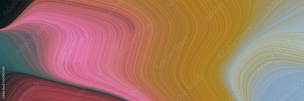 Leinwandbilder abstract surreal designed horizontal banner with indian red, dark slate gray and pastel purple color