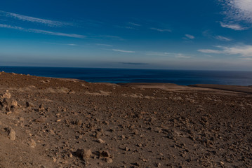 Morro Jable town on the island of Fuerteventura in the Canaries