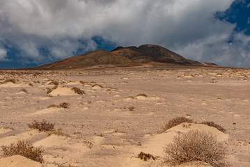 Morro Jable town on the island of Fuerteventura in the Canaries