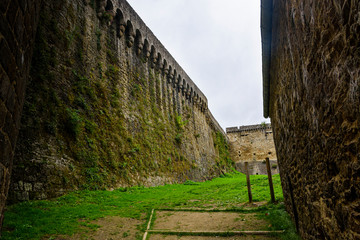 Saumur castle in the loire valley, france